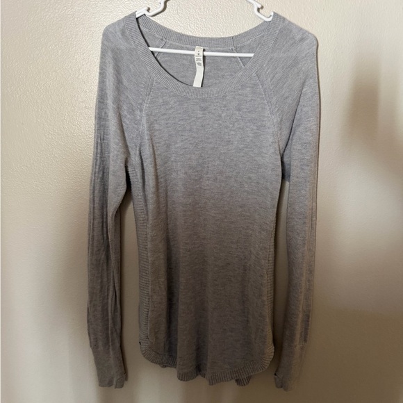 lululemon Hello Aloe Pullover Sweater Women’s 6 heather gray - Picture 2 of 6